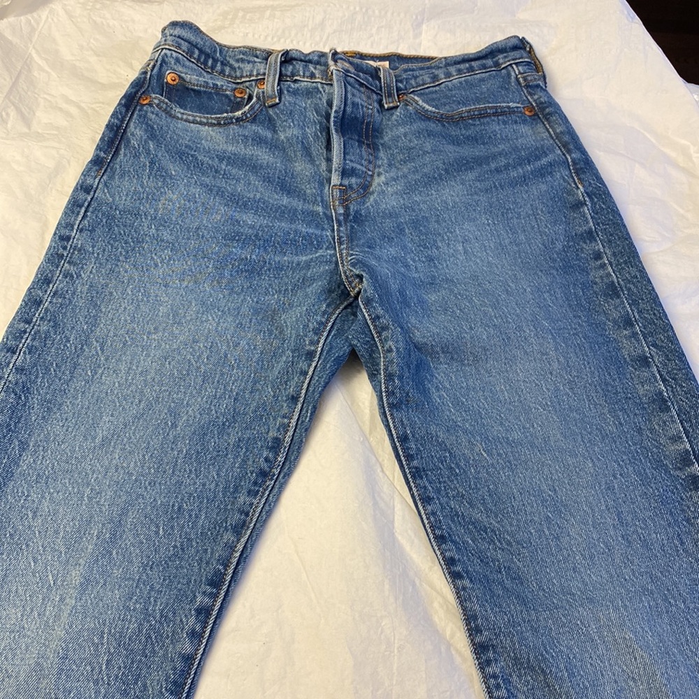 High Rise Blue Women's Jeans